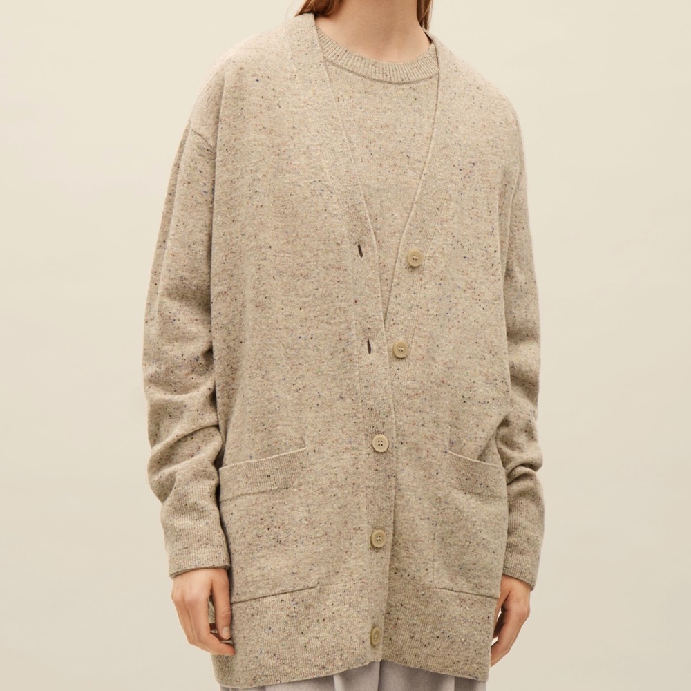 COS Wool Cardigan szXS